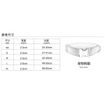 MUTTCO简约设计狗狗跑步牵引套装 金属扣狗圈 粉色高品质UDC-070 (有码数）